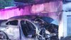 Accident grav în București! Două autoturisme au luat foc