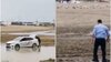 Imagini demne de ”cascadorii râsului” | Doi polițiști din Constanța au rămas cu mașina împotmolită pe plajă: ”Și-a (...)