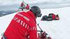Trei turiști polonezi au rămas blocați în zăpadă la coborârea de la Vf.Omu