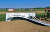 Un avion de mici dimensiuni a aterizat FORȚAT, pe un câmp din județul Alba, din cauza unor scurgeri de carburant. (...)
