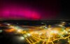 Aurora boreală în România, fenomen ceresc uimitor. Imagini de poveste surprinse noaptea pe cer FOTO