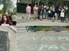 „Vrem copaci, nu beton”. Protest cu traversarea străzii, în cartierul Tineretului din București
