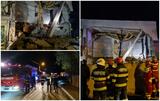 Explozie într-un bloc din Craiova: o persoană a murit, iar alte 2 au ajuns la spital, după ce etajul 1 s-a (...)