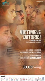 Victimele datoriei de Eugène Ionesco, noua premieră la TNTm