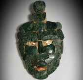 O mască de jad veche de 1.700 de ani a fost recuperată dintr-o piramidă mayașă