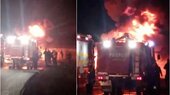 Incendiu violent la o cisternă răsturnată, care transporta 40 de tone de motorină, în județul Brăila. Șoferul ar (...)