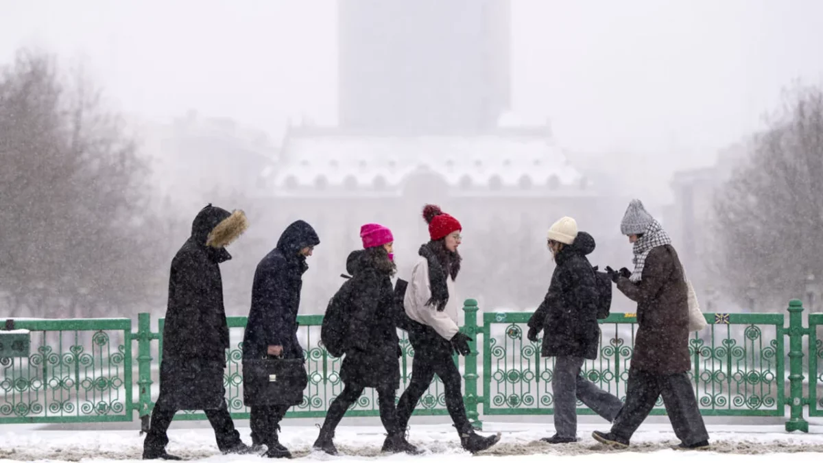 Vortexul polar aduce o lună decembrie cum n-am mai avut demult! Se întoarce iarna adevărată