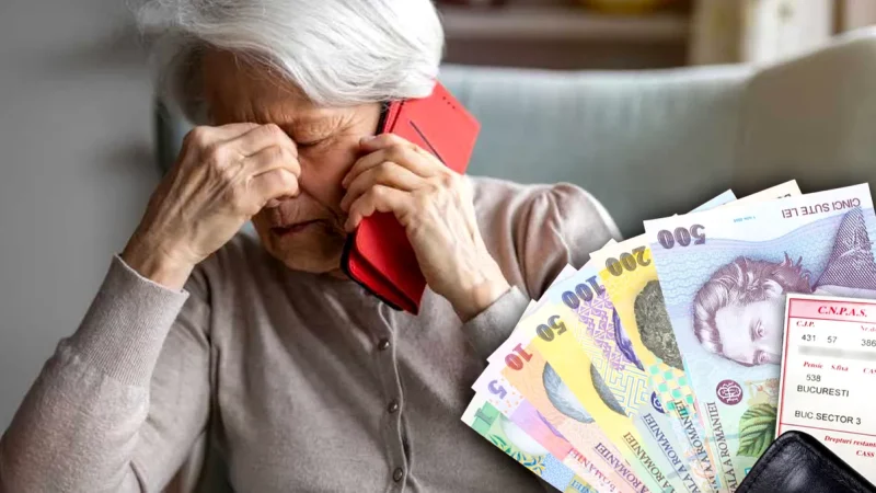 PENSII 2025: Ce sumă pierd pensionarii din cauza CASS, în funcție de pensie