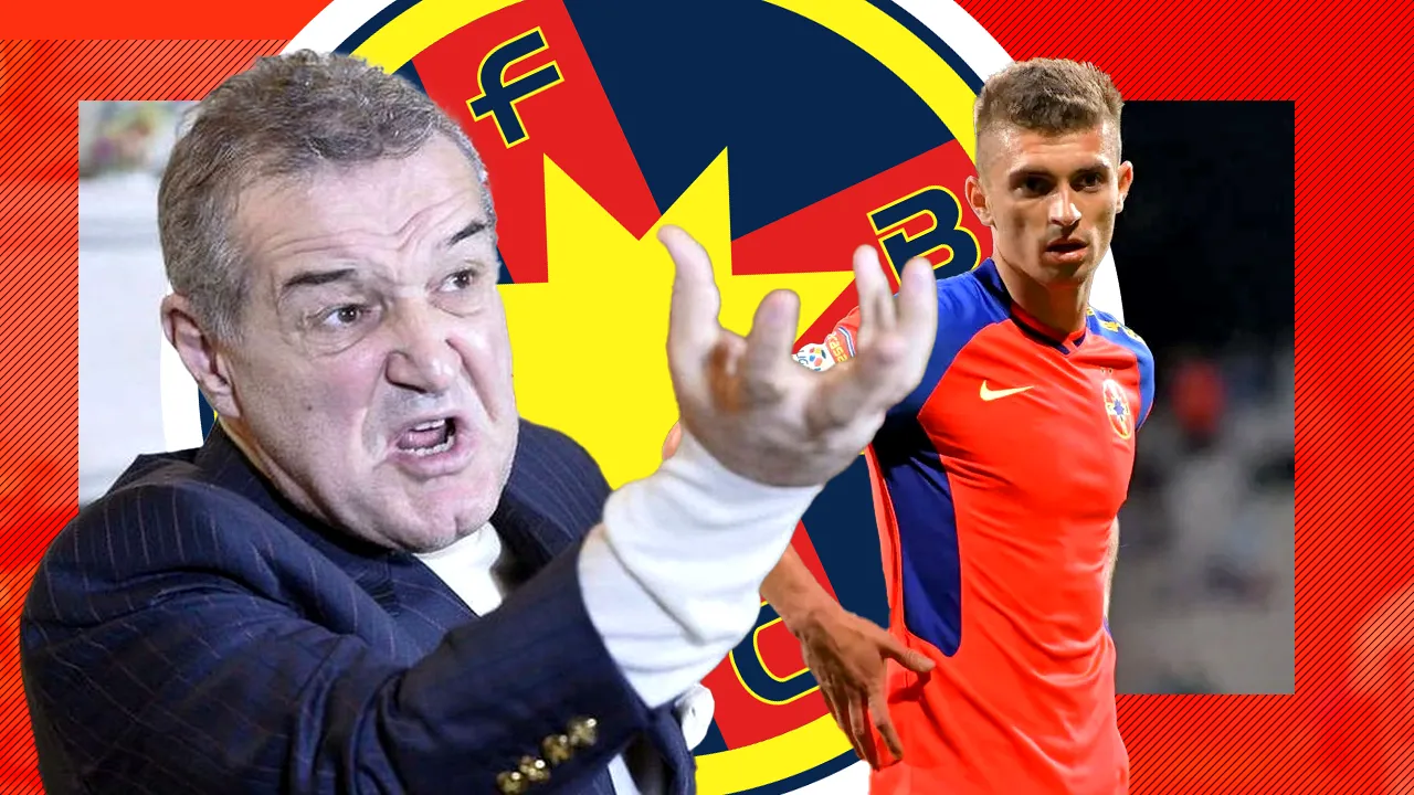 Gigi Becali nu a mai păstrat aparențele și l-a „bombardat” pe Florin Tănase: „Aoleu, mâinile sus, m-a faultat!”
