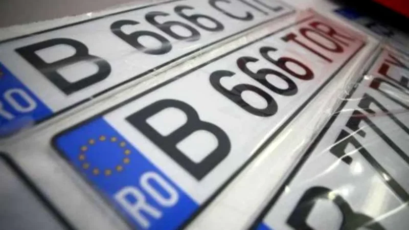 MAI anunță modificări importante. Plăcuțele de înmatriculare vor putea fi comandate online și livrate direct acasă