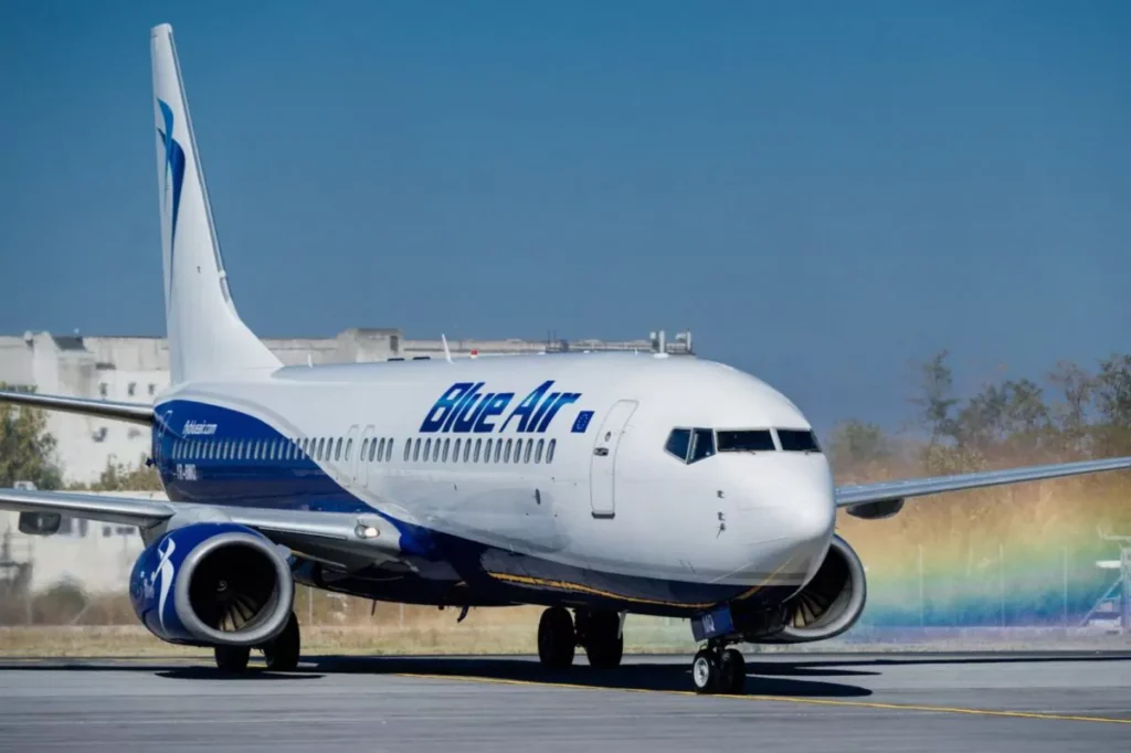 Blue Air a intrat în faliment