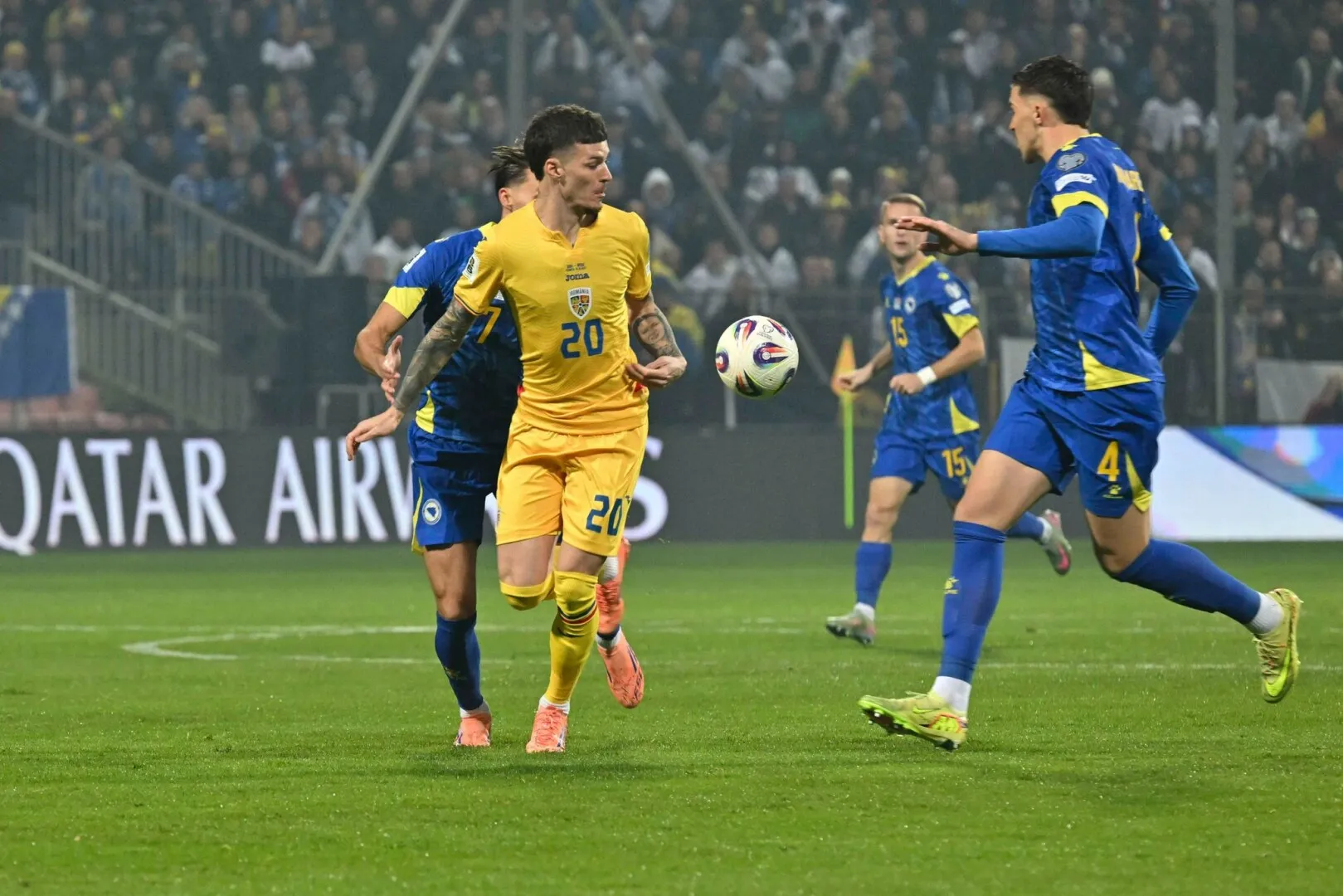 VIDEO FRF nu trece cu vederea. Merge la FIFA după incidentele de la meciul Bosnia - România