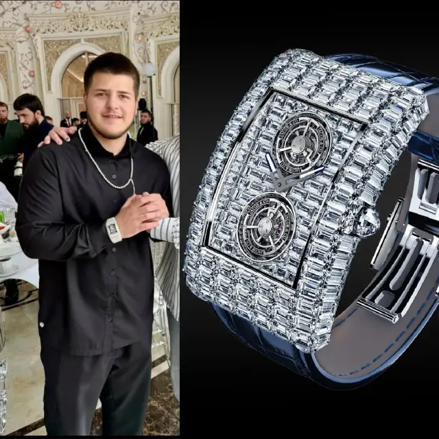 Fiul liderului cecen Ramzan Kadîrov, ginere la 17 ani, cu Mercedes de lux şi ceas de milioane de dolari
