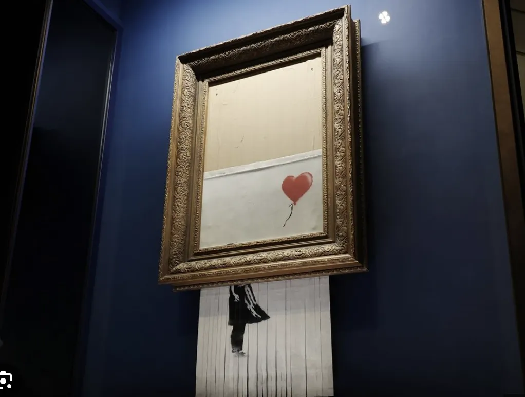 Opera lui Banksy, obiectul unui jaf îndrăzneț: Cum a fost prins hoțul la doar câteva străzi distanță