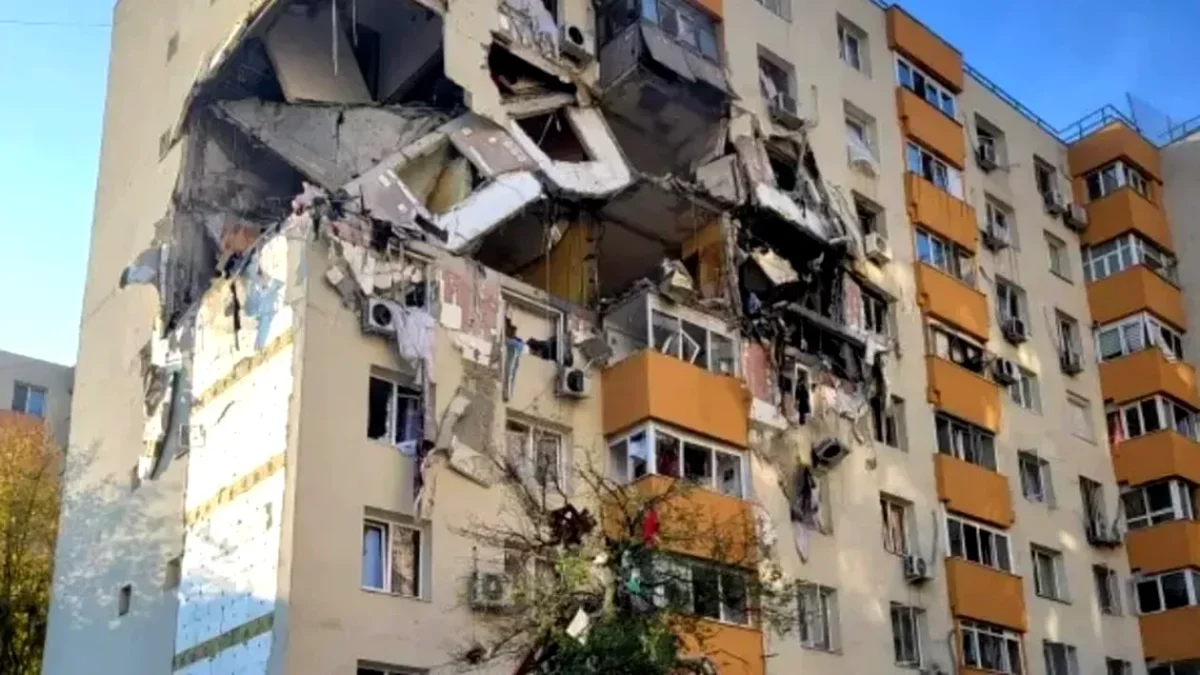 Locatarii blocurilor din zona exploziei din Rahova trăiesc ca în comunism: „Nu are apă, nu are gaze, nu are lumină. (…)