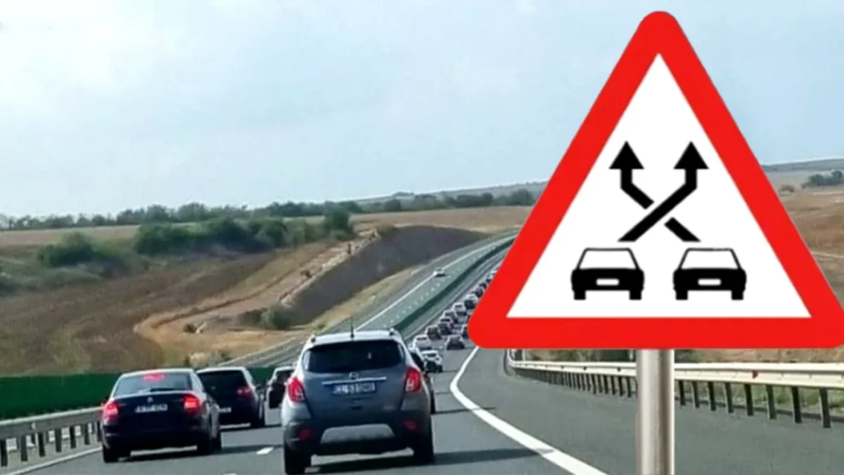 Un nou semn de circulație pentru șoferi! Ce înseamnă indicatorul rutier „împletit”