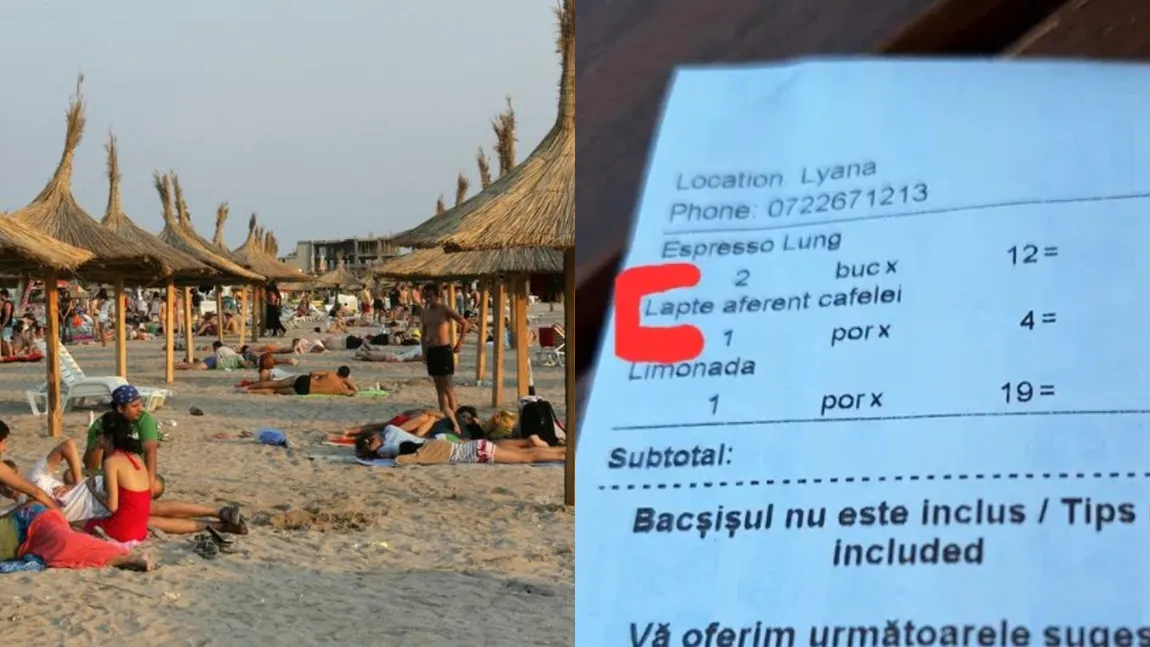 Taxă pe laptele din cafea la o terasă din Vama Veche! Pățania unui turism de pe litoral