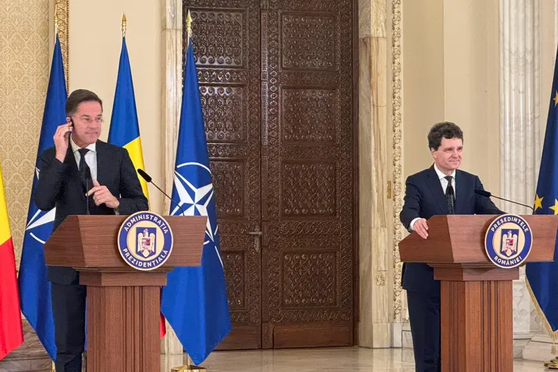 Președintele Nicușor Dan și secretarul general al NATO, Mark Rutte, declarații de presă comune – LIVE VIDEO, TEXT
