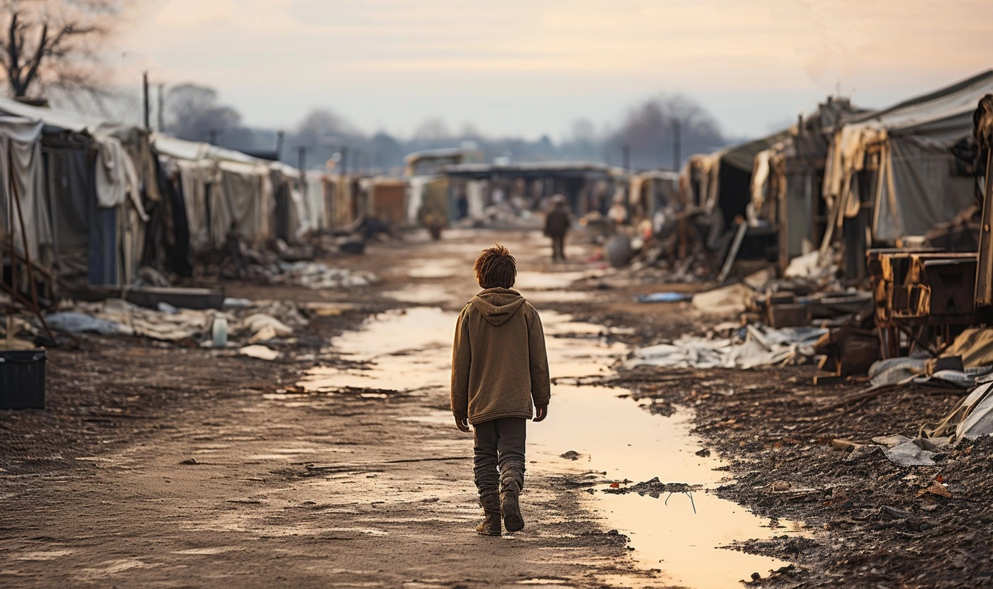 Aproape 900 de milioane de oameni trăiesc în sărăcie și sunt expuși direct riscurilor climatice