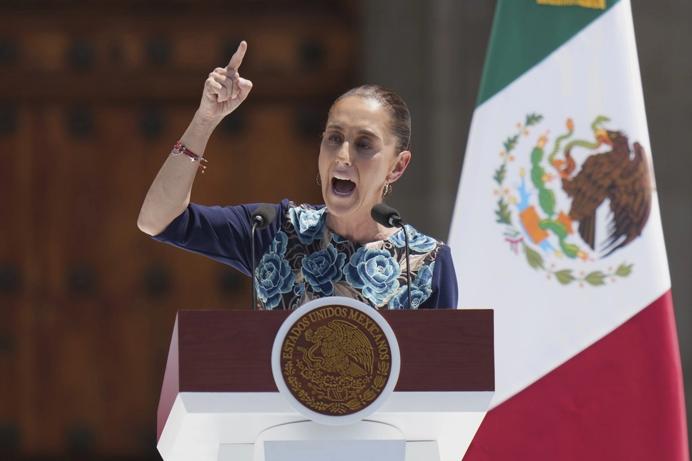 Președinta Mexicului, Claudia Sheinbaum, va depune plângere după ce a fost pipăită pe stradă