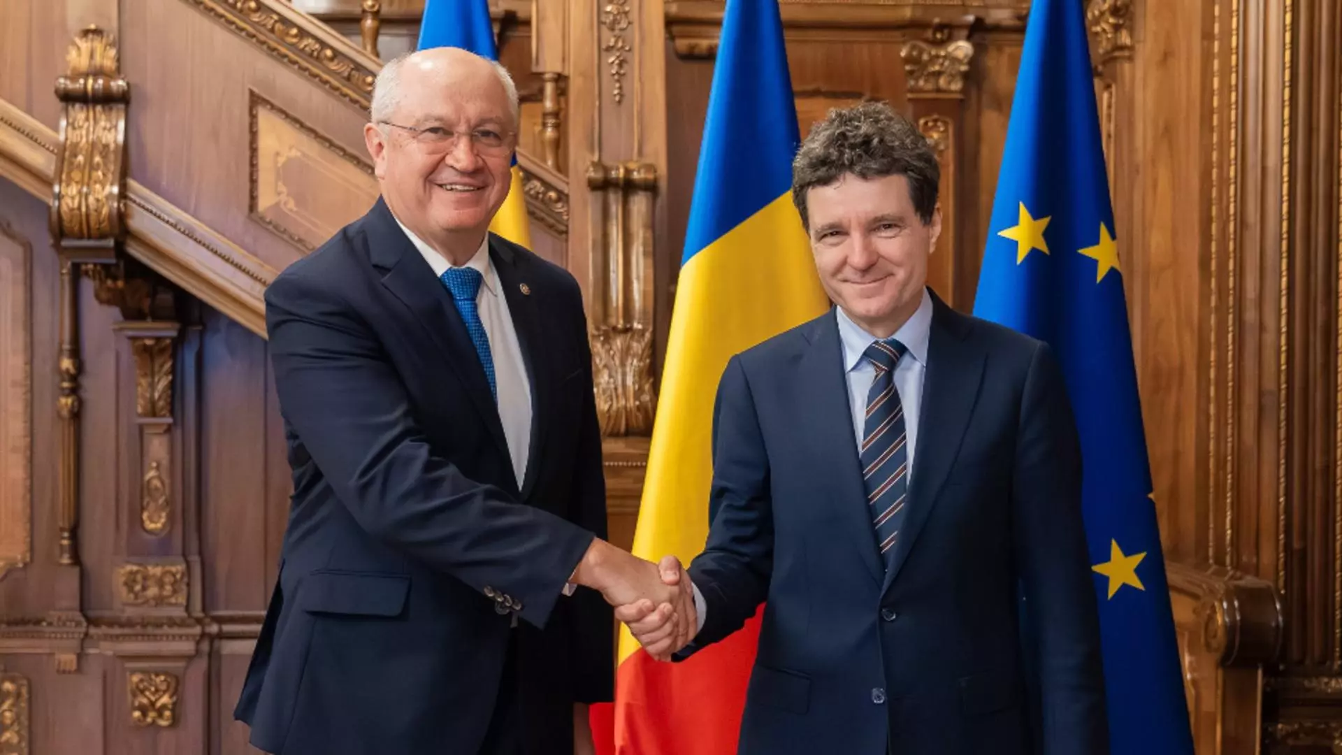 Nicușor Dan, întrevedere cu premierul R. Moldova care se bucura acum două săptămâni că România o duce rău