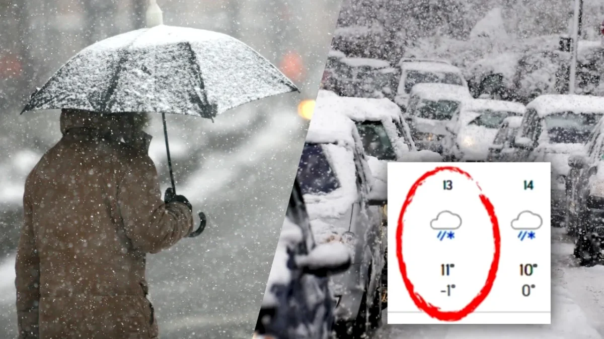 Urmează șapte zile de ninsoare! Care va fi temperatura maximă