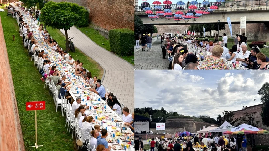 Un oraș din România a intrat pentru a treia oară în Guinness World Records cu o masă de 2,7 km