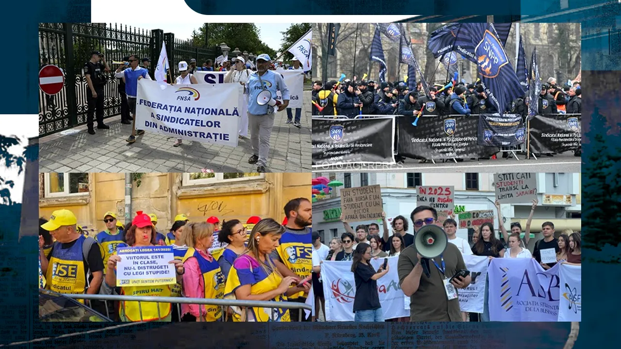 „Reformele sărăciei” promovate de Bolojan au unit şi ridicat toate categoriile sociale împotriva Guvernului; zeci de (…)