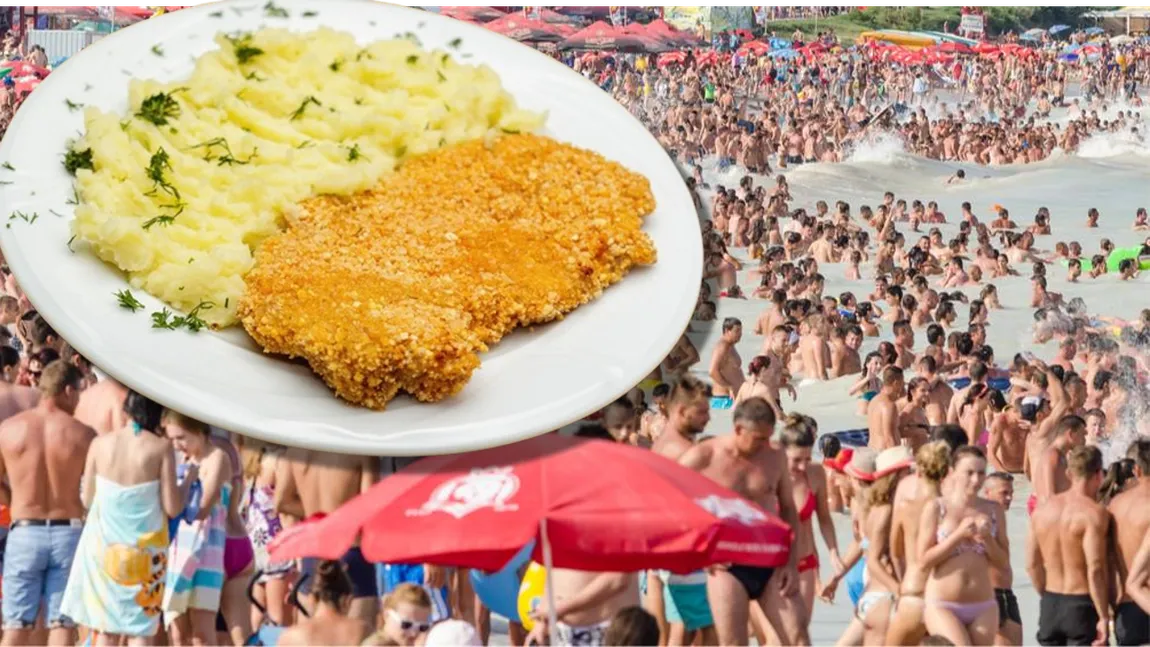 Cât a ajuns să coste un meniu cu snițel de pui și piure de cartofi în Eforie! Prețul este unul specific restaurantelor