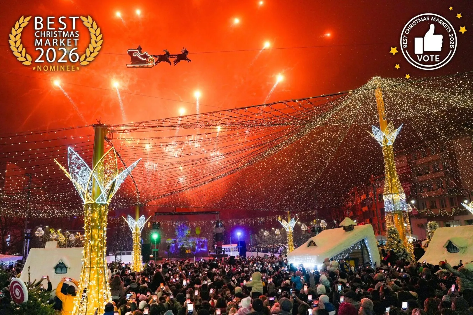 Cât costă, de fapt, organizarea Târgului de Crăciun de la Craiova: Aduce un profit uriaș, în fiecare an