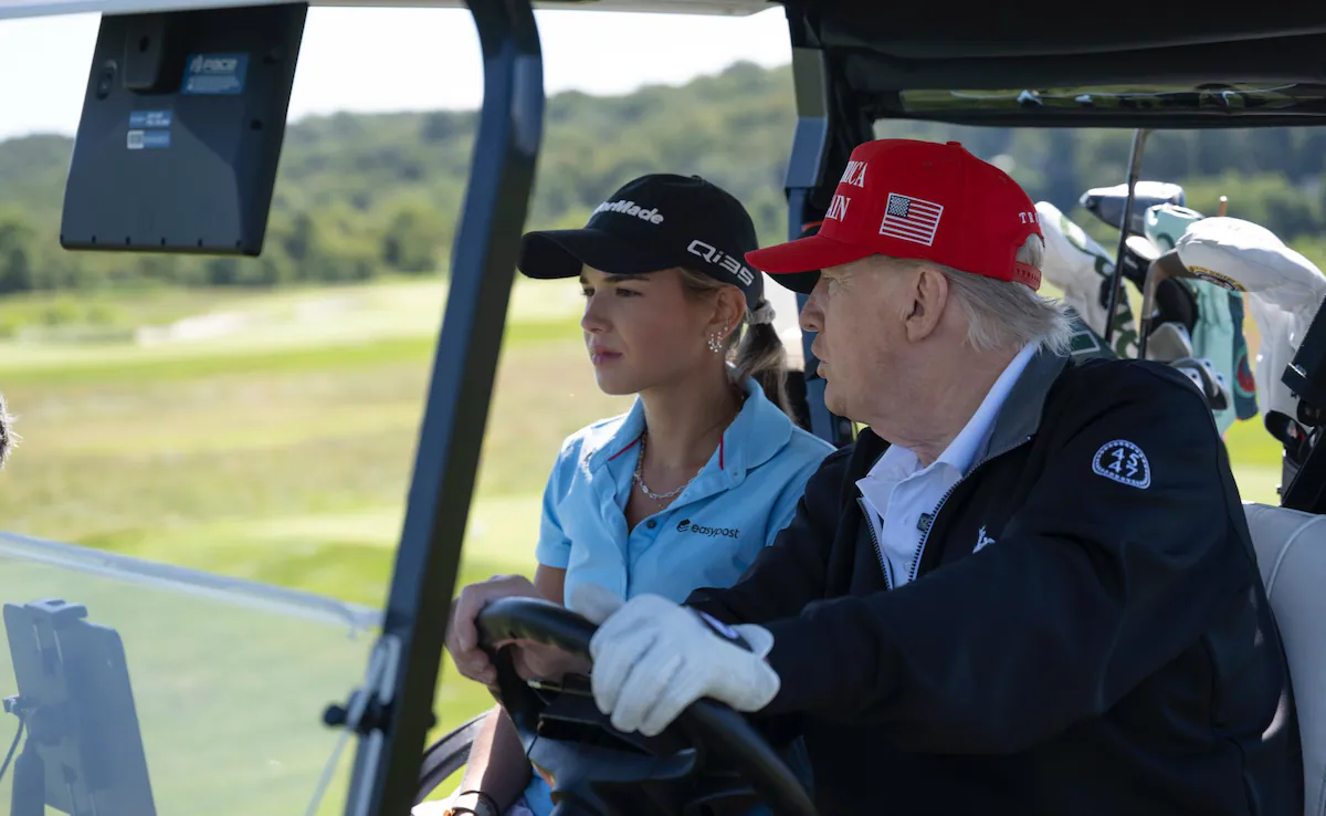 Nepoata lui Donald Trump a ocupat ultimul loc la prima ei competiție de golf