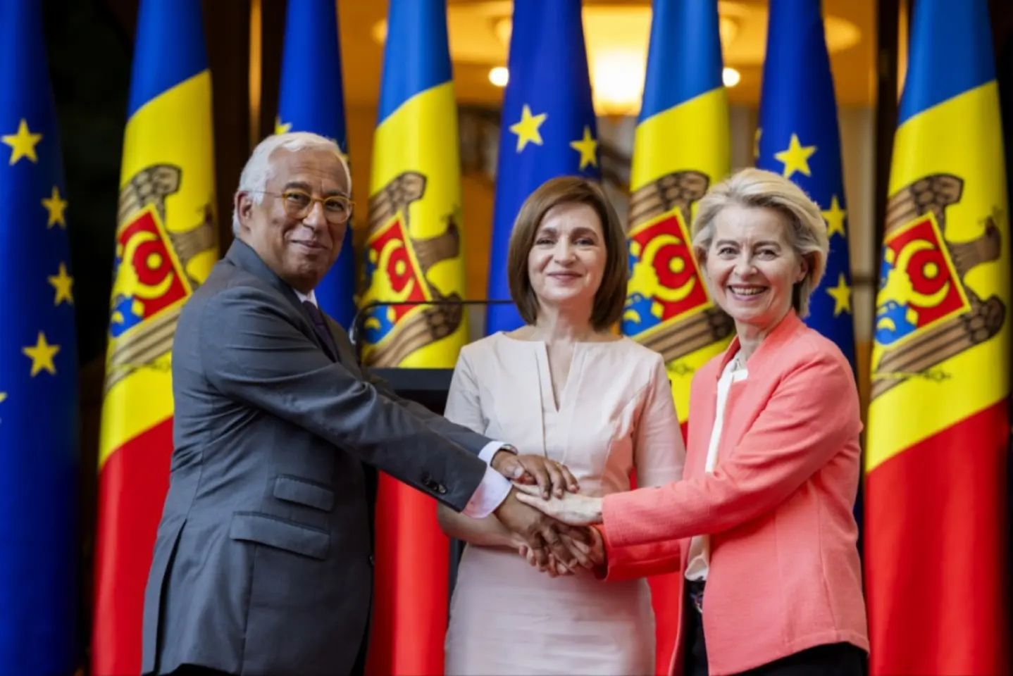 Ursula von der Leyen: „Moldova, vom fi alături de voi la fiecare pas!”