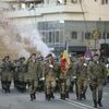 Paradă militară în centrul orașului Alba Iulia. Sute de oameni au mers la masa populară unde au gustat din (...)