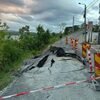 Cercetări la Cluj-Napoca după surparea unei străzi pe o lungime de 20 de metri