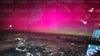 Imagini spectaculoase cu aurora boreală văzută din cabina unui avion aflat la 5.000 de metri înălțime