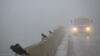 Avertizare de ceață densă în Doborogea, marți dimineață
