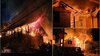 Incendiu de proporții la locuința unor vârstnici, în Gura Humorului | Casa și o anexă gospodărească, distruse complet