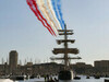 Momente spectaculoase la Marsilia. Flacăra olimpică a ajuns în Franţa, după o paradă maritimă grandioasă