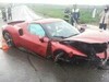Un Ferrari s-a făcut zob între Turda și Cluj. Două persoane au ajuns la spital | FOTO
