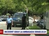 Incident grav la Ambasada Israelului la București. Trupele antitero ale Serviciului Român de Informații au intervenit
