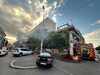 VIDEO Incendiul de la clădirea dezafectată de pe Șoseaua Ștefan cel Mare a fost lichidat