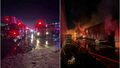 Incendiu la complexul „Dragonul Roşu”! Focul a cuprins peste 2.000 de metri pătrați