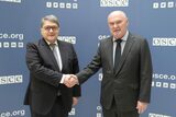 Întrevedere a ministrului Hurezeanu cu secretarul general al OSCE