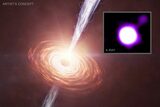 Jetul monstruos al unei găuri negre din Universul timpuriu este luminat de „strălucirea” Big Bangului