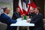 Emmanuel Macron, Friedrich Merz, Keir Starmer şi Donald Tusk sunt la Kiev - Crește presiunea asupra lui Putin