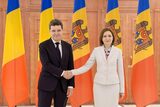 La Chişinău, Maia Sandu i-a mulţumit lui Nicuşor Dan pentru sprijinul acordat…Ucrainei