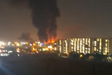 Incendiu și fum gros la aeroportul Mehrabad din Teheran după o explozie