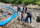 Autorităţile au suplimentat măsurile pentru protejarea mediului și a sursei de apă potabilă pe râul Corund