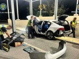 Un bărbat a fost arestat după ce polițiștii de frontieră de la Nădlac au descoperit ce ascundea în mașină. FOTO