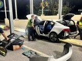 Cocaină ascunsă în bara mașinii, depistată la Vama Nădlac. Șoferul, reținut pentru trafic de mare risc